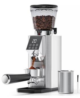 Cg215b-sv Cofibrews Burr Coffee Bean Grinder For Home/ Semi Commercial Use