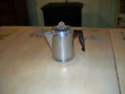 Collectible Pot Small Vintage Mirro Percolator Camping Coffee Kitchen Aluminum