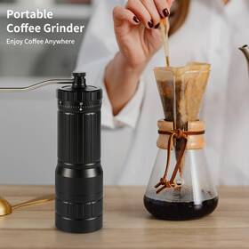 Cg-h62 Conqueco See Video Manual Burr Coffee Grinder 40g Capacity Stainless Steel