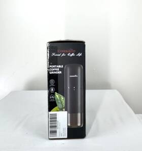 Co-cgm01 Conqueco Portable Electric Coffee Grinder Cgm01 Black Usb Rechargeable 15g