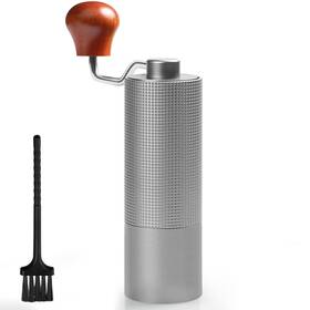 Cozynest Home Essentials 197644140329 Manual Coffee Grinder Grey - Hand Held Portable Adjustable For Preci