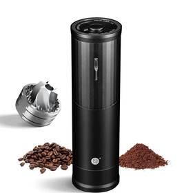 Cufejoro 749243902701 Electric Coffee Grinders Portable Burr Grinder Capacity 50g With Magnetic Cover