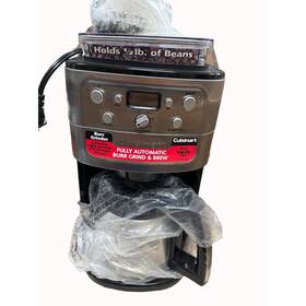 4544 Cuisinart Burr Grinder 12 Cup And Coffee Maker Machine Sku