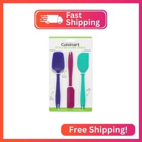 Ctg-00-s3msj Cuisinart Mini Silicone Spatulas Set Of 3 Jewel