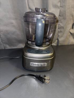 Ech-4 Cuisinart Coffee Grinder 4 Cup Model Silver Purple