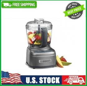 Ech-4gm Cuisinart Elemental Collection 4-cup Chopper Grinder Gun Metal