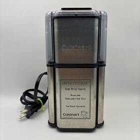 Pg13658 Cuisinart Grinder Large 18 Cup Capacity Coffee -tested