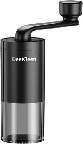 Hm258 Deekleen Manual Conical Burr Coffee Grinder Ceramic Mill Hand Black