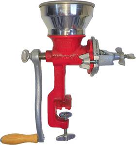 Mpc297 Delray Mexican Cast Iron Hand Crank Manual Molino Corn Grinder Used
