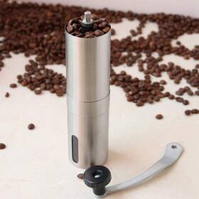 Diguo 804067239119 Coffee Grinder Silver Mini Stainless Steel Hand Manual Handmade Bean Bu