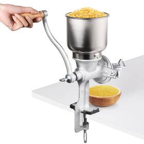 Dimegon 768346045733 High Hopper Corn Grinder Iron Grain Manual Coffee Hand Gr Inch