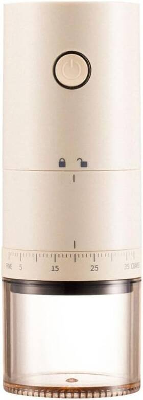 Direct 445024180193 Portable Electric Burr Coffee Grinder With 38 Adjustable Grind Settings - Usb Re