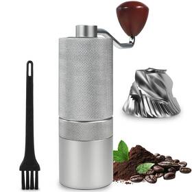 B0fhhqnckp Ditosh Manual Coffee Grinder Detachable Stainless Steel Silver