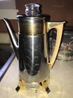 Doremeyer Rare Vintage Golden Goddess Coffee Percolater Very Nice Works