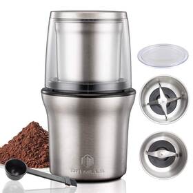 Dm-7412m Dr Mills 720907946385 Stainless Steel Electric Dried Spice And Coffee Grinder 2 In 1 Wet A