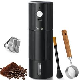 Dricharft 607605420396 Portable Coffee Grinder Electric Burr With 45 Adjustable Setti