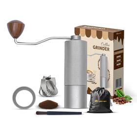 Mcofegr-6x2x5.11 Dropereum 25g Cnc 420 Coffee Grinder Manual With Funnel Brush Air And Nylon Carry Bag
