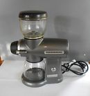 Kpcg100pmo Duty Coffee Medal Grinder Gray Kitchenaid 150w Diecast Prolineheavy