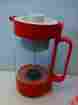 E-1108 Corning Electromatics Electric Percolator 70s Orange Coffee Pot Maker Vgc
