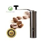Ecogrinder Coffee Premium Manual Grinder W Ceramic Burr Hand Mill Stainless Steel New 739027510857
