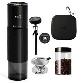 Ekological 736963176536 Gift For Dad Coffee Grinder 4-in-1 Burr Grinder-coffee Electri