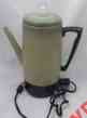 M0179-37 Electric Green Cups Mirro-matic Vintage Avocado 9 Percolator