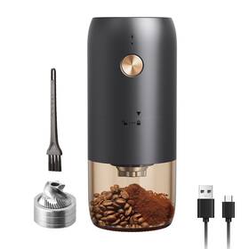 Elmway Kmdj-2c Portable Electric Burr Coffee Grinder By - Rechargeable Mini W
