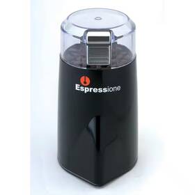 Espressione 445002896894 Rapid Touch 8 Oz. Black And Silver Blade Coffee Grinder