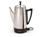 Espresso Coffee Maker 12 Cup Stainless Steel Percolator Brewer Pot Kitchen New 781398260695