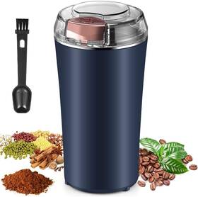 Finphoon 313031711709 Electric Coffee And Spice Grinder High-speed Stainless Steel One-touch 100g