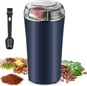 Finphoon 313050319344 Coffee Grinder Electric Spice Bean Herb With Integrated