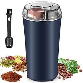 Finphoon 768634138062 Coffee Grinder Electric Spice Bean Herb With Integra