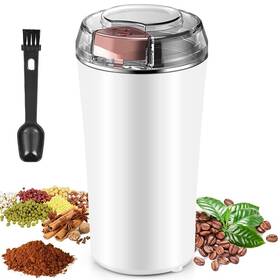 Finphoon 768634138093 Coffee Grinder Spice Bean Herb With Integrated Brus