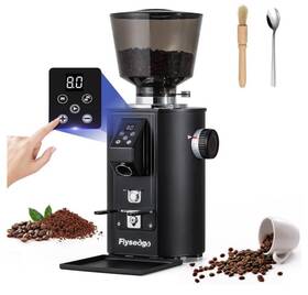 K64-f Flyseago K-64f Brand New 400 Watt Commercial Coffee Grinder Black
