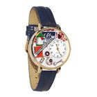 G-0310006 Whimsical Gifts Coffee Lover Watch In Gold Large 813759011285