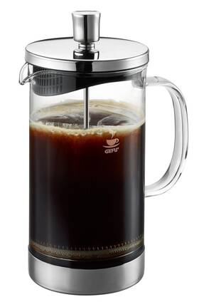 44031 Gefu Diego Coffee Press Clear/silver - 1l