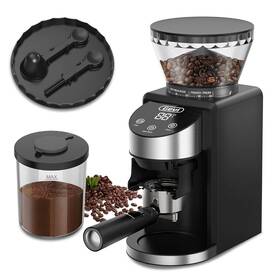 Gevi 313022562501 Coffee Grinder Electric Bean With 35 Grind 120v/200w Black
