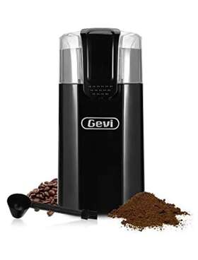 Gevi 738530839400 Electric Coffee Grinder Stainless Steel Blade For Espresso Latte
