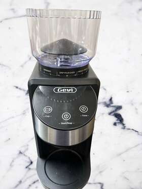 Gecg1406b-u7 Gevi 2 In 1 Burr Coffee Grinder 35 Precise Grind Settings Black