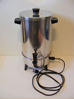 33535 Gold 12-30 Cup Coffee Bend Harvest Percolator Vintage West