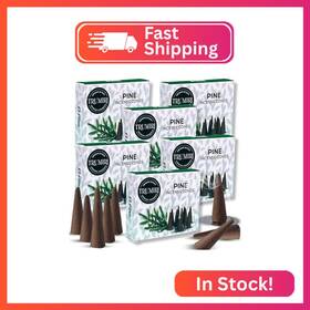 Goldberry Llc 810121334201 Pine Incense Cones - 60 6 Packs Of 10 Scented