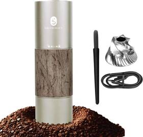 Gc-eo1bg Grindcraft Electric Coffee Grinder Premium Stainless Steel Burr Espresso G