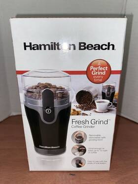 80335rv Hamilton Beach Fresh Grind Coffee Grinder Beans Or Spices New In Box
