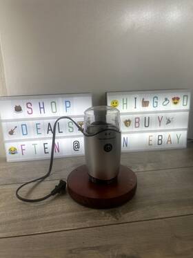 80350rv Hamilton Beach Electric Coffee Grinder Stainless Steel Silver
