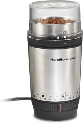 Hamilton Beach Brands 705353775987 Custom Grind Electric Coffee Grinder For 4-14 Cups One-press Han