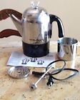 40620 Hamilton Stainless 2-4 Nice Percolator Beach Cups