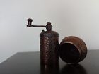 Handmade Set Of 2 X Turkish Salt Pepper Grinder Mill Brass Hand Milled Item 6392170527277