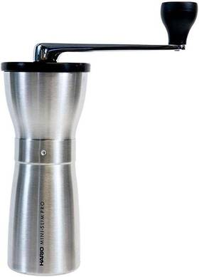 Hario 726084983236 Inch Mini-slim Pro Ceramic Coffee Mill Silver
