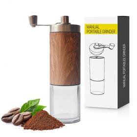 Hey Barista 402000155026 Manual Coffee Grinder With Adjustable Settings