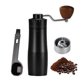 6-star Hxswkk 797387556540 Manual Coffee Grinder Hand Bean With Stainless Steel B